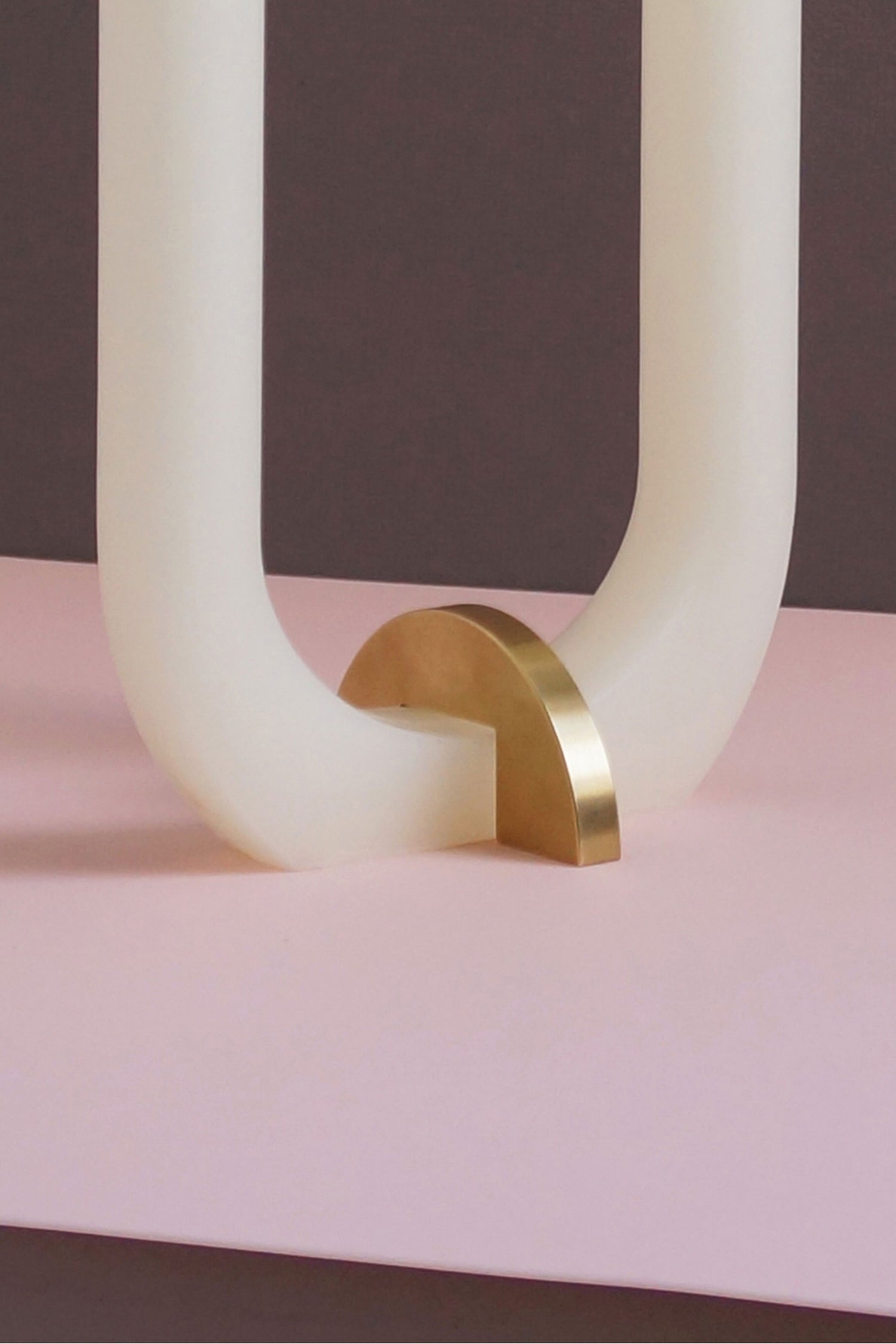 u candle brass holder