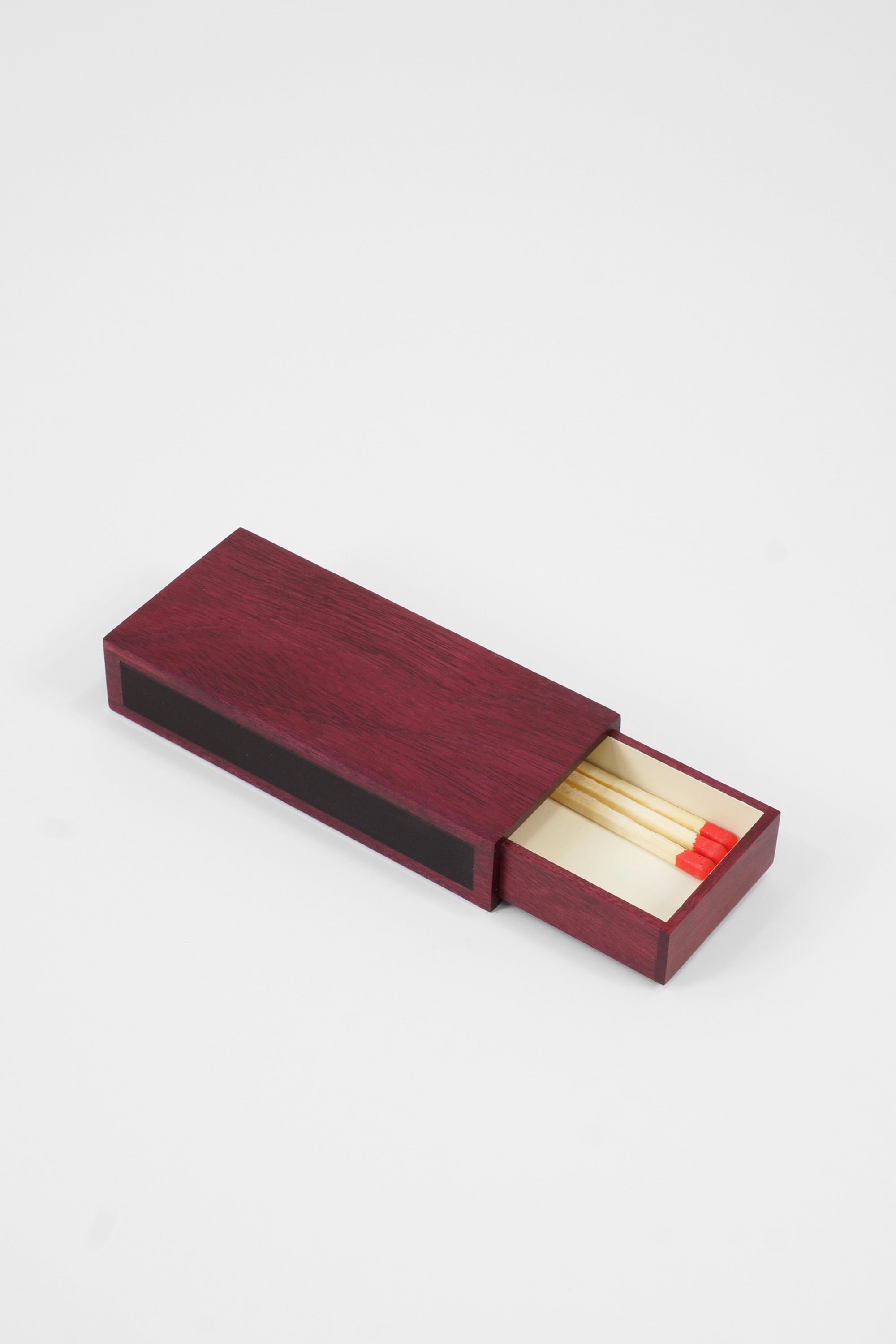 purpleheart matchbox