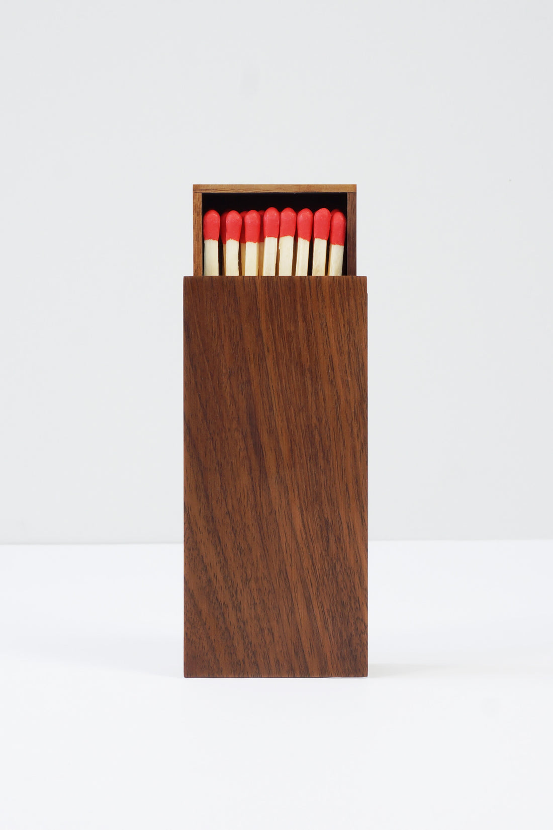 walnut matchbox