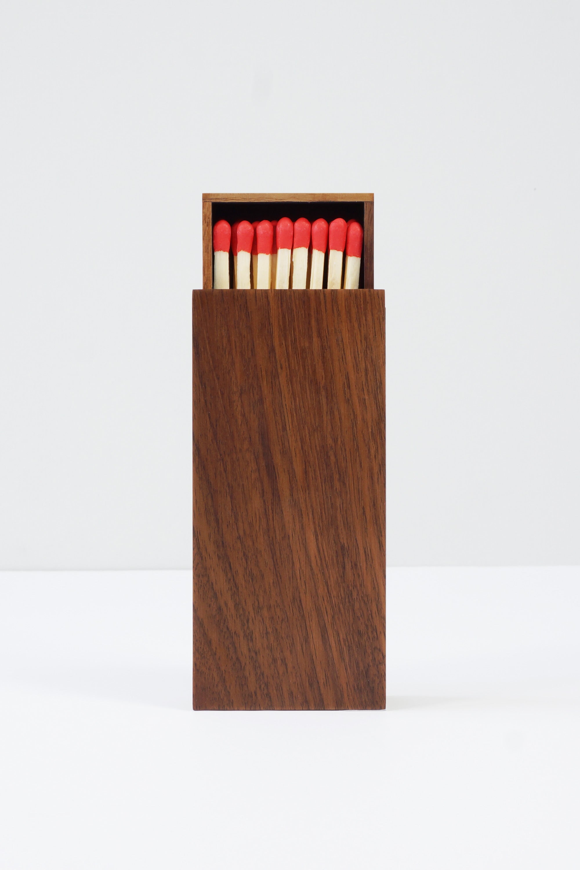 walnut matchbox