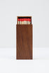 walnut matchbox