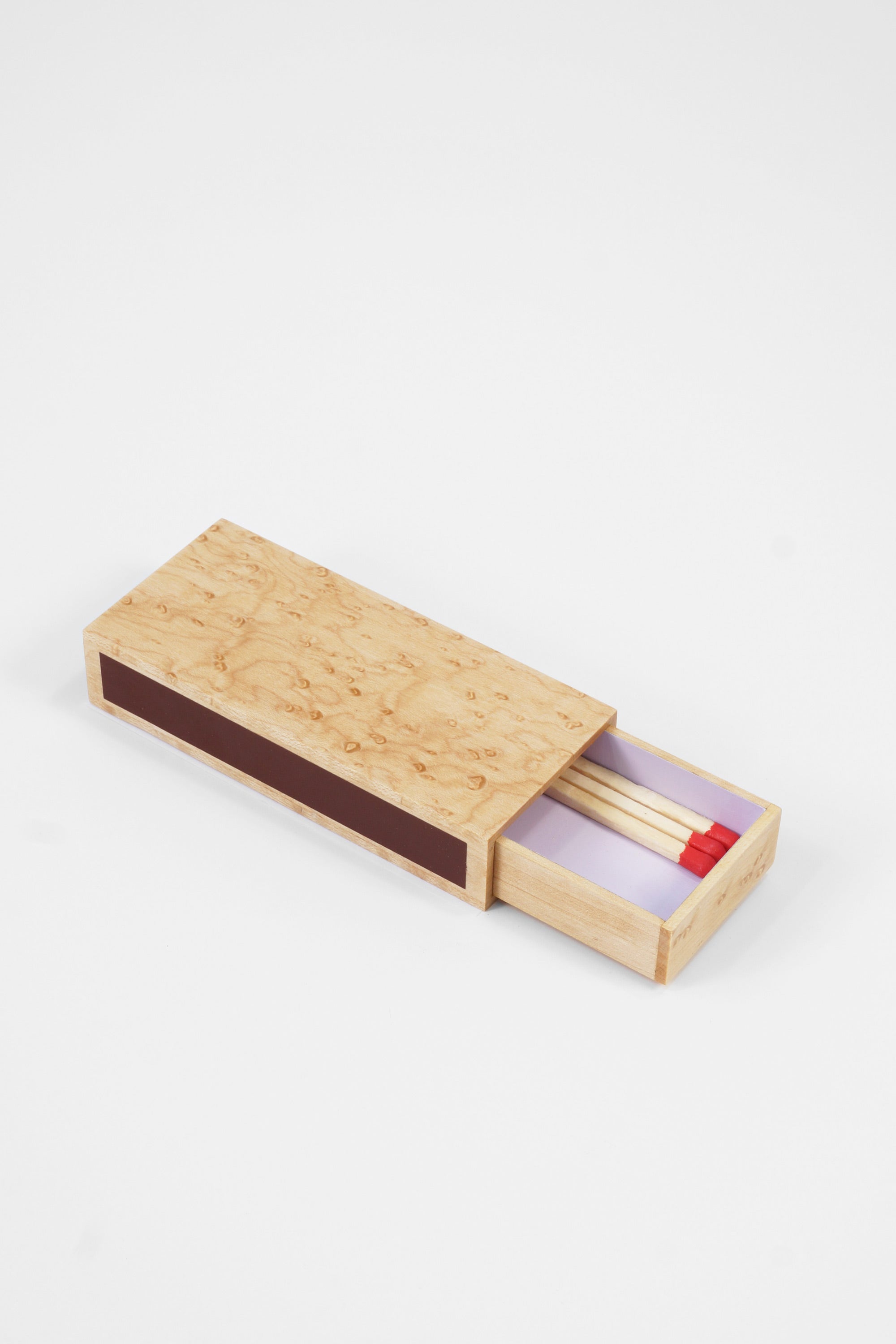 birdseye maple matchbox